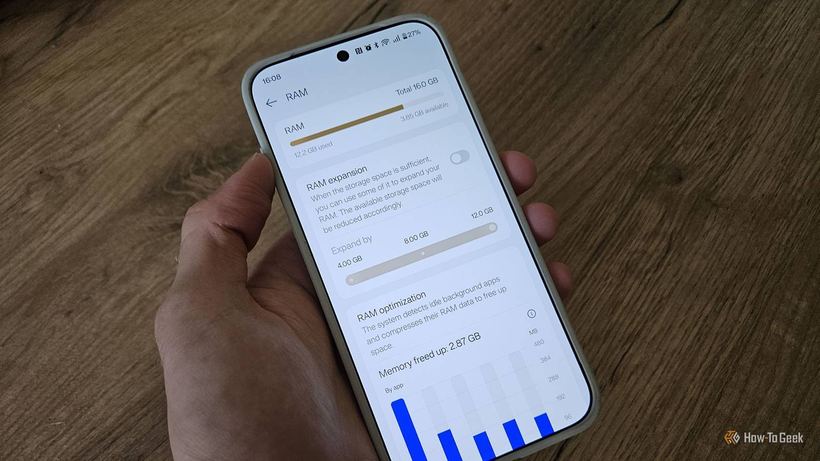 Старый Android тормозит: попробуйте отключить расширенную RAM